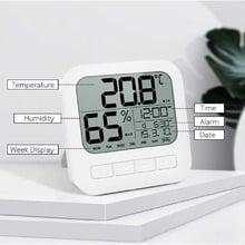 Digital Thermometer-Hygrometer Alarm Clock
